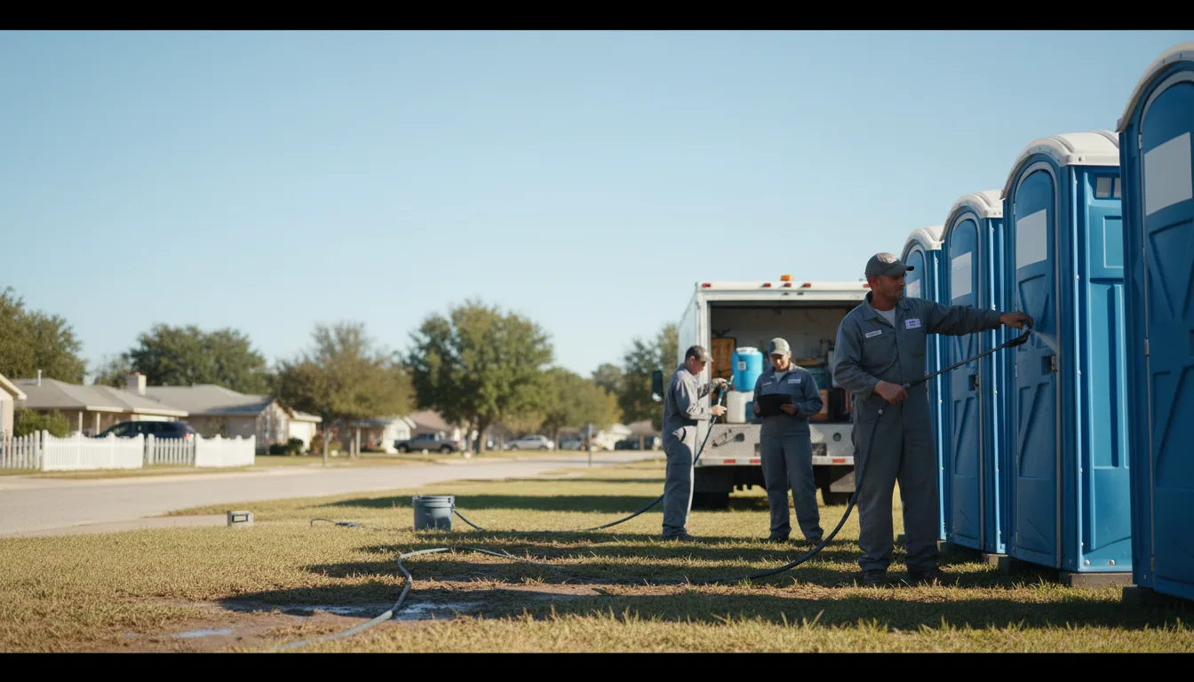 Long-Term Portable Toilet Rental in Montrose, IL near me